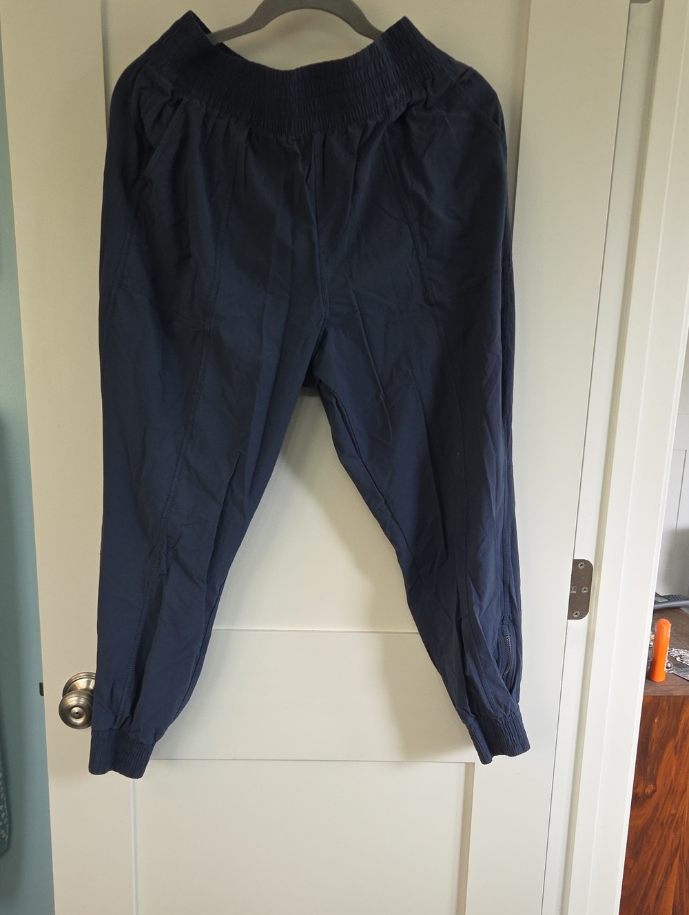 CALIA by Carrie Underwood Navy Elastic-Waist Jogger Pants